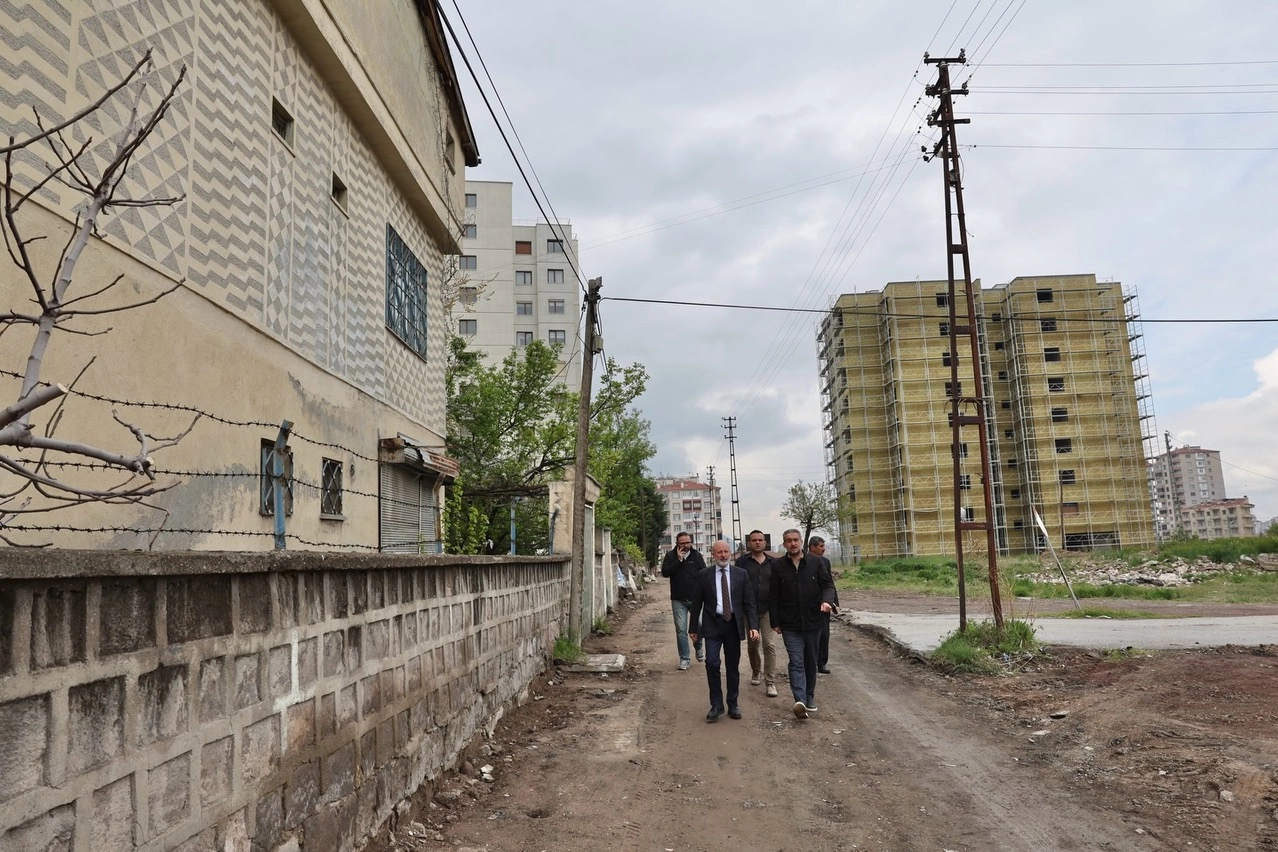 Kayseri Kocasinan’da model mahalle hedefiyle dönüşüm