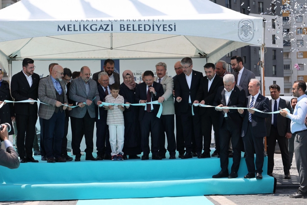 Kayseri Melikgazi’den hayırsever işbirliği ile yeni cami